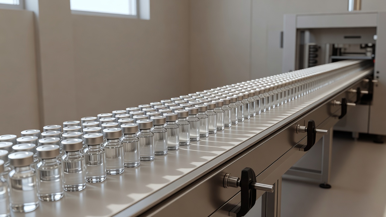 TFS finished branded peptide vials
